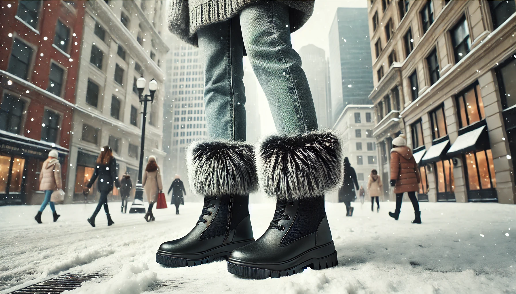 Craquez pour des bottes fourrées tendance et élevez votre style hivernal !